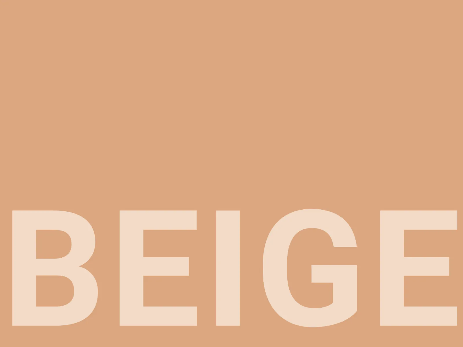 Beige
