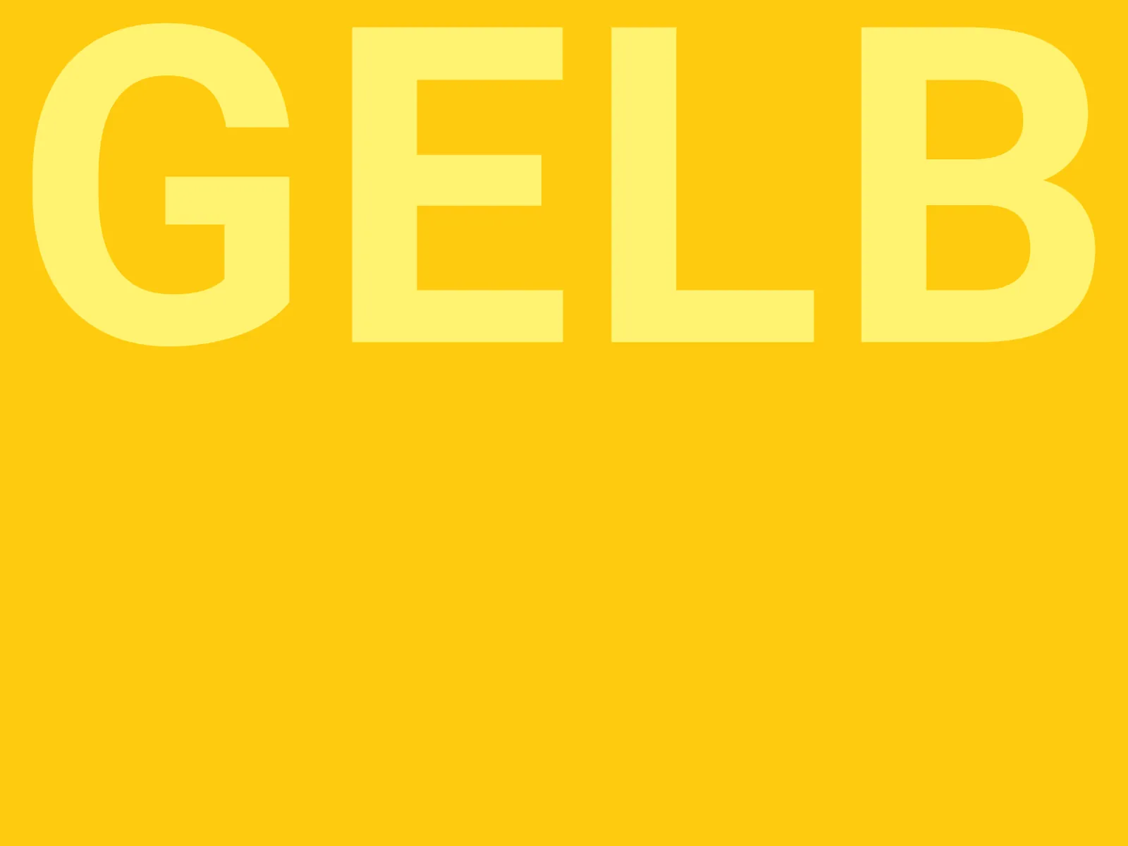 Gelb