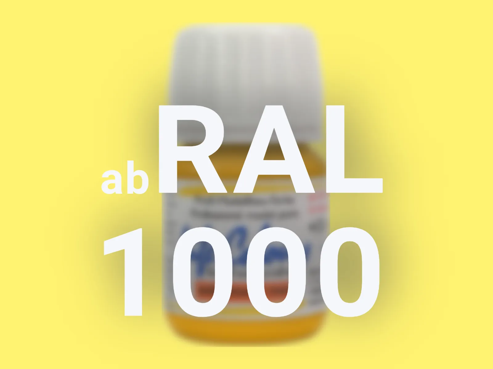 ab RAL 1000